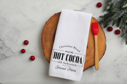 Christmas Blend, Hot Cocoa Waffle Weave 16"x24" Kitchen Towel